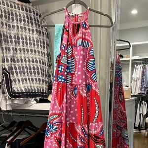 Rhode floral maxi dress XS